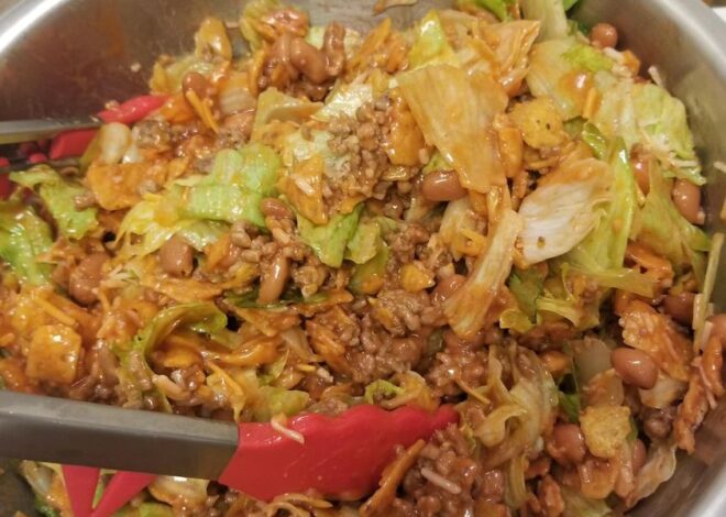 Weight Watchers Easy Doritos Taco Salad