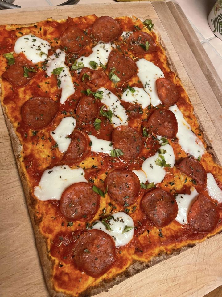 Weight Watchers-Friendly Lavash Pizza