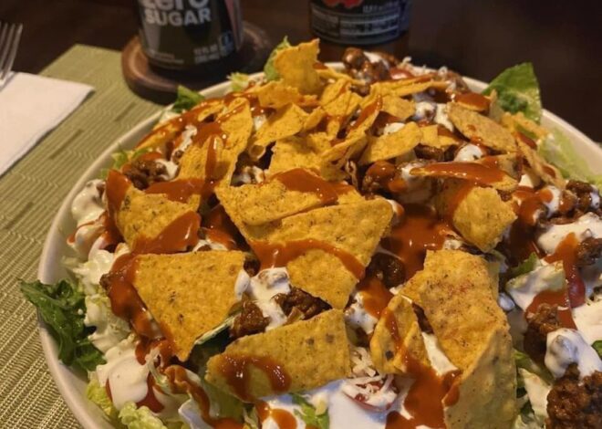 Weight Watchers Easy Doritos Taco Salad
