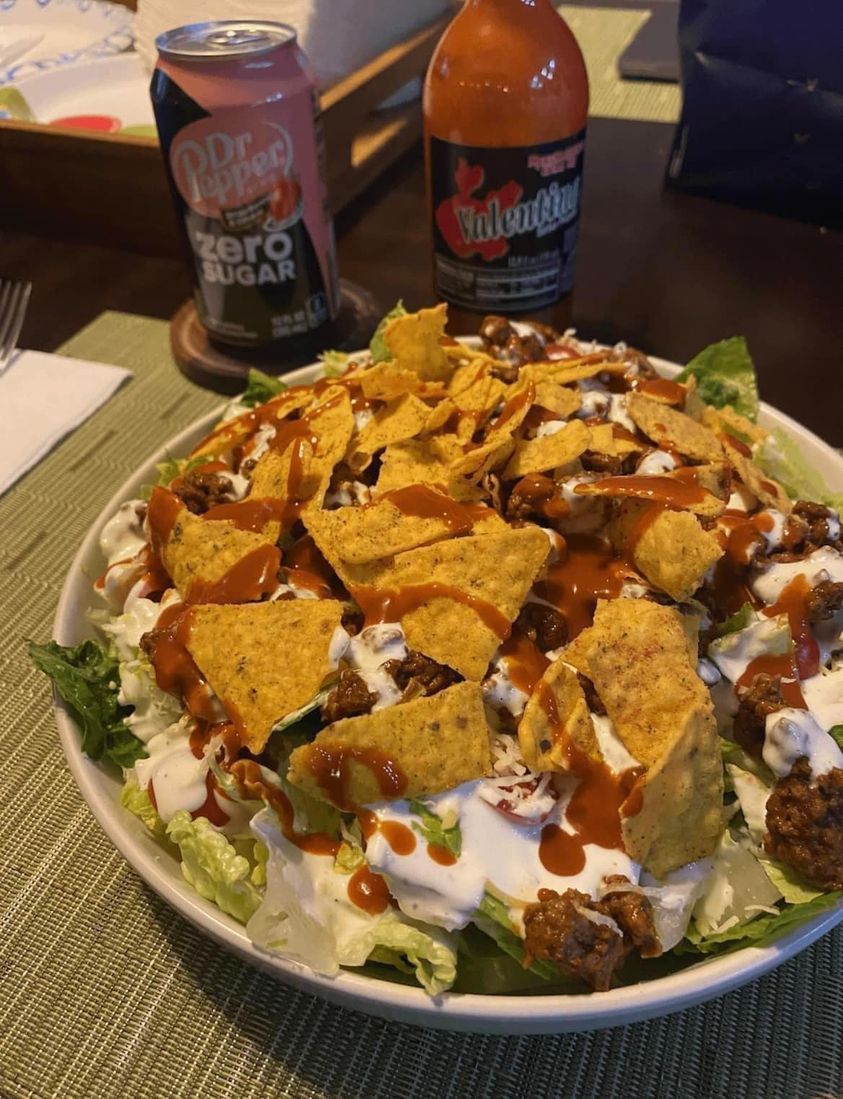 Weight Watchers Easy Doritos Taco Salad