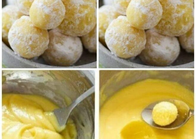 Weight Watchers Homemade Lemon Truffles