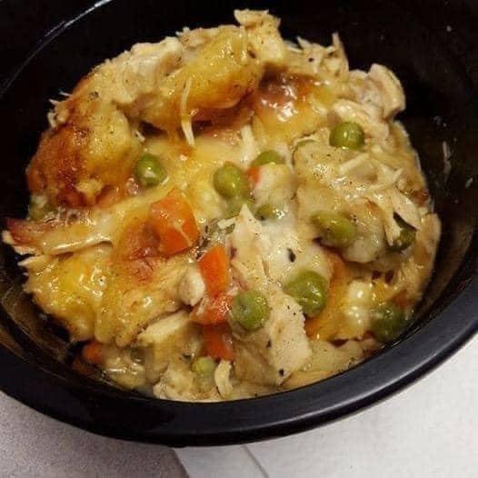Home Made Bubble Up Chicken Pot Pie