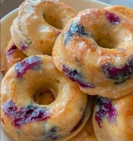 BLUEBERRY DONUTS