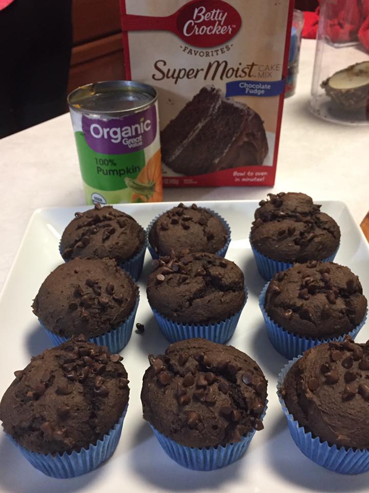WEIGHT WATCHERS BROWNIE MUFFINS BITES – POINTS PER MUFFIN = 1