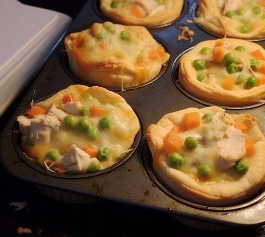 Easy Mini Chicken Pot Pies Recipe