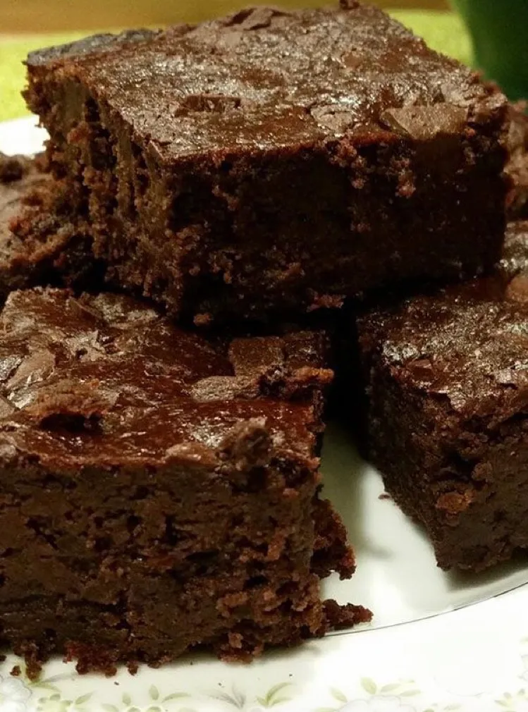 Weight Watchers low point chocolate fudge brownies