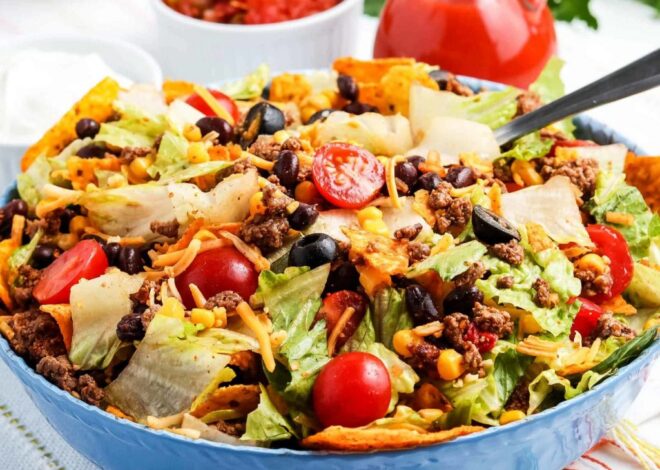 Weight Watchers Easy Doritos Taco Salad