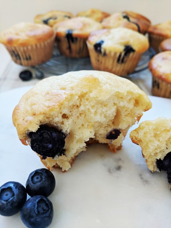Healthy Blueberry Muffins