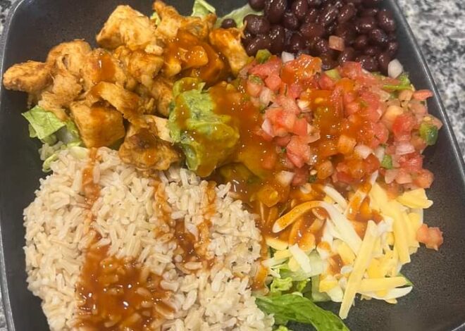 Zero Point Chicken Burrito Bowls