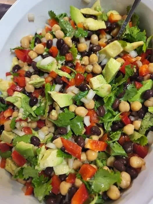 black-bean-gabonzo-bean-salad-