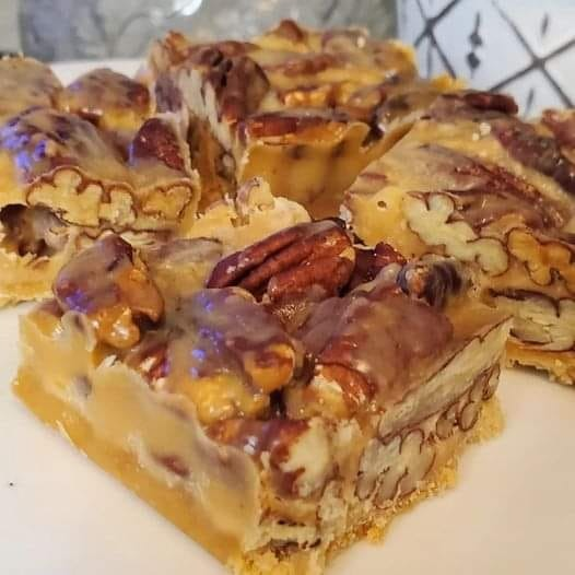 Keto-Paleo Pecan Pie Bars