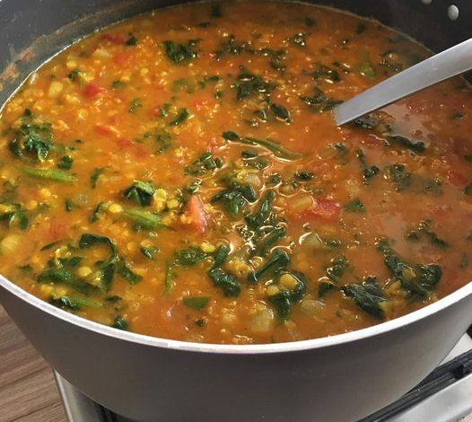 1-point Weight Watchers lentil soup: