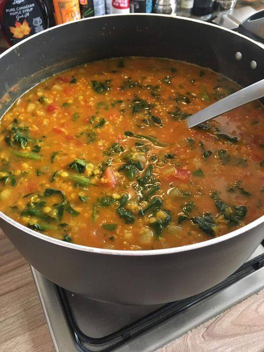 1-point Weight Watchers lentil soup:
