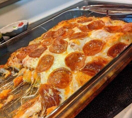 keto-pepperoni-pizza-casserole